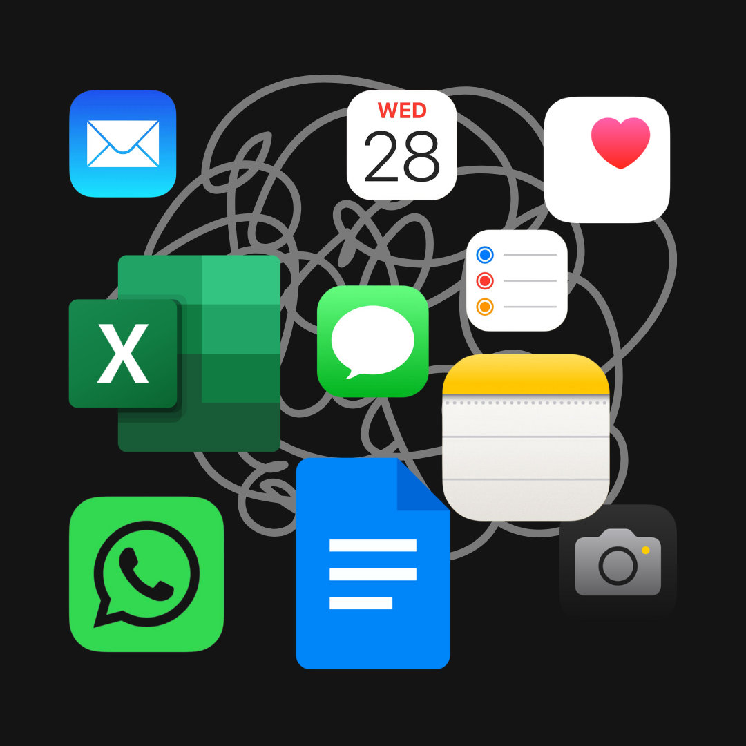 Multiple apps screenshot